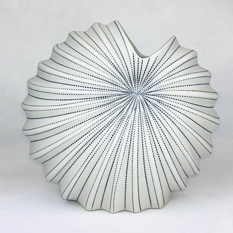 Spiral Vase - Striped - Clayfire Gallery