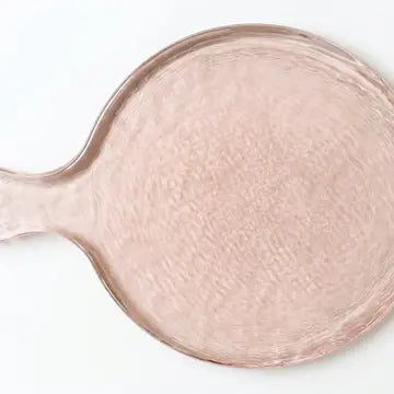 Hammered Glass Serving Boards - Hand Blown