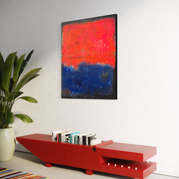 Vibrant Horizon - original artwork by Sonica Joshi Mann