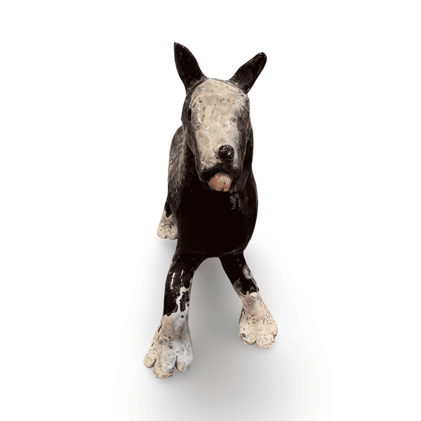 "Bully" Ceramic Dog Sculpture - original work by Alistair Fowler