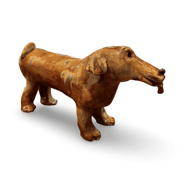 "Alana" Ceramic Dog Sculpture - original work by Alistair Fowler