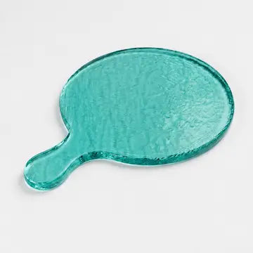 Hammered Glass Serving Boards - Hand Blown