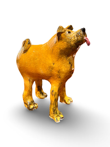 "Ernie the Pug" Ceramic Dog Sculpture - original work by Alistair Fowler