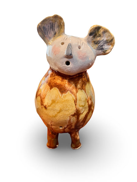 "Lilly the Koala" Ceramic Sculpture - original work by Alistair Fowler