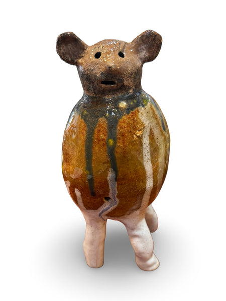 "BB Bear" Ceramic Sculpture - original work by Alistair Fowler