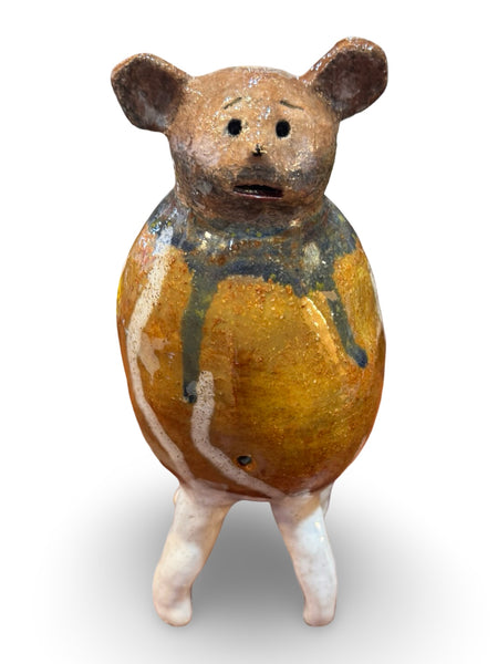 "BB Bear" Ceramic Sculpture - original work by Alistair Fowler
