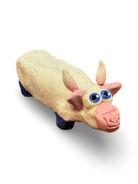Cow 2 - animal sculpture by Bronwyn Lewis