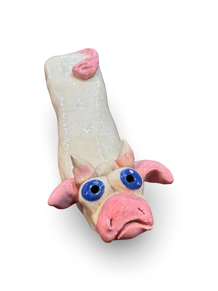 Cow 1 - animal sculpture by Bronwyn Lewis