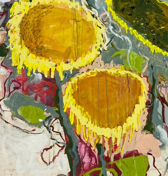 Tapestry - original artwork by Tracy Page - Clayfire Gallery by Dunbarlo Home Daylesford Art Gallery