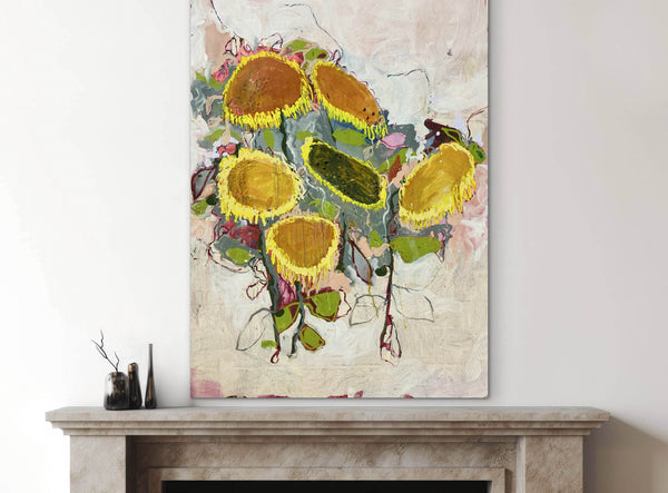 Tapestry - original artwork by Tracy Page - Clayfire Gallery by Dunbarlo Home Daylesford Art Gallery