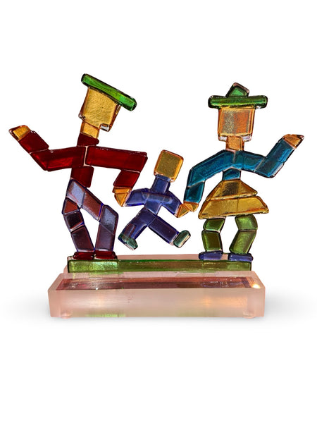 Fused Glass Characters - Peter Revelman