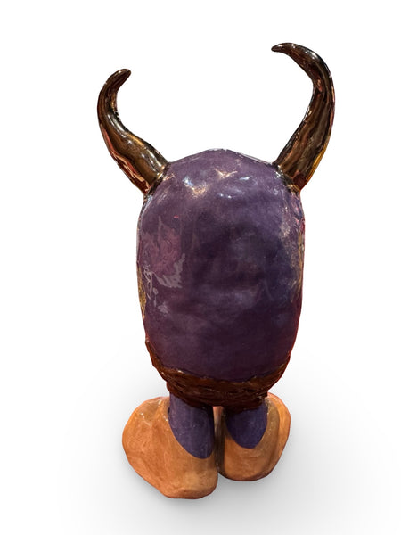 "Mellow Marty" - Original Ceramic Sculpture by Angela Campbell