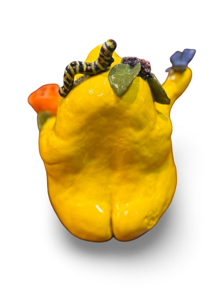 "Veronique in the Garden" - Original Ceramic Sculpture by Angela Campbell