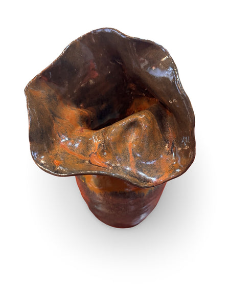 "Slouch Vase" - Original Ceramics by Angela Campbell