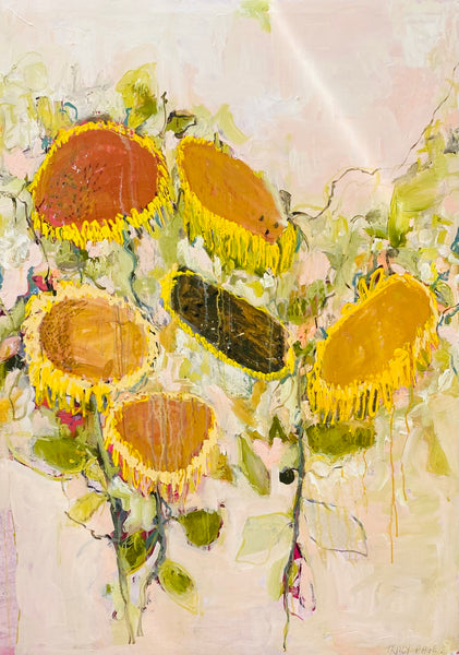 Sunflower - original artwork by Tracy Page