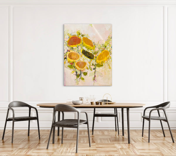 Sunflower - original artwork by Tracy Page