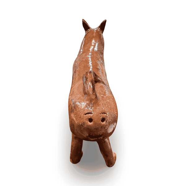 "Terry" Ceramic Dog Sculpture - original work by Alistair Fowler