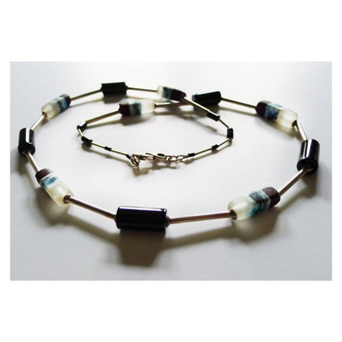 Onyx and Ocean Necklace - Grace Turner