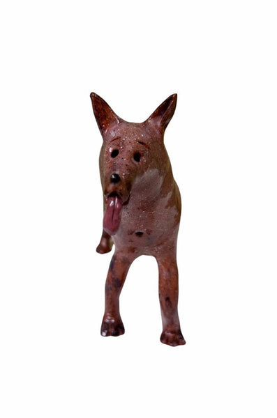 "Terry" Ceramic Dog Sculpture - original work by Alistair Fowler