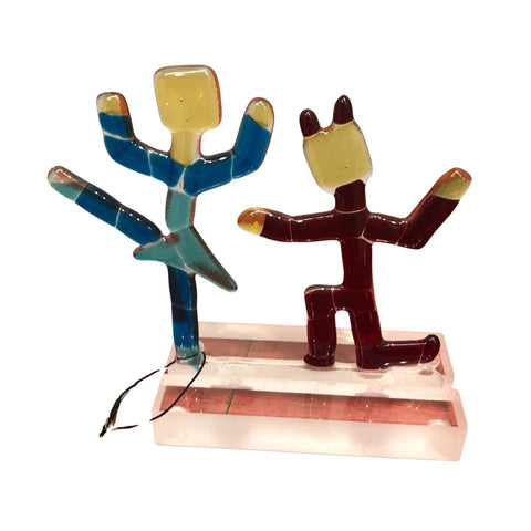 Fused Glass Characters - Peter Revelman