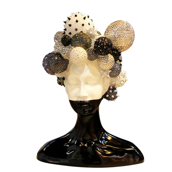 Bubblehead - Crystal Art by Adrian Lampard