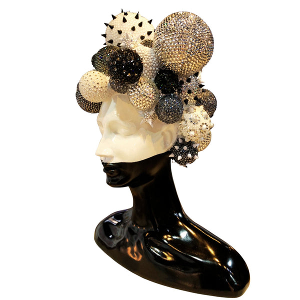 Bubblehead - Crystal Art by Adrian Lampard