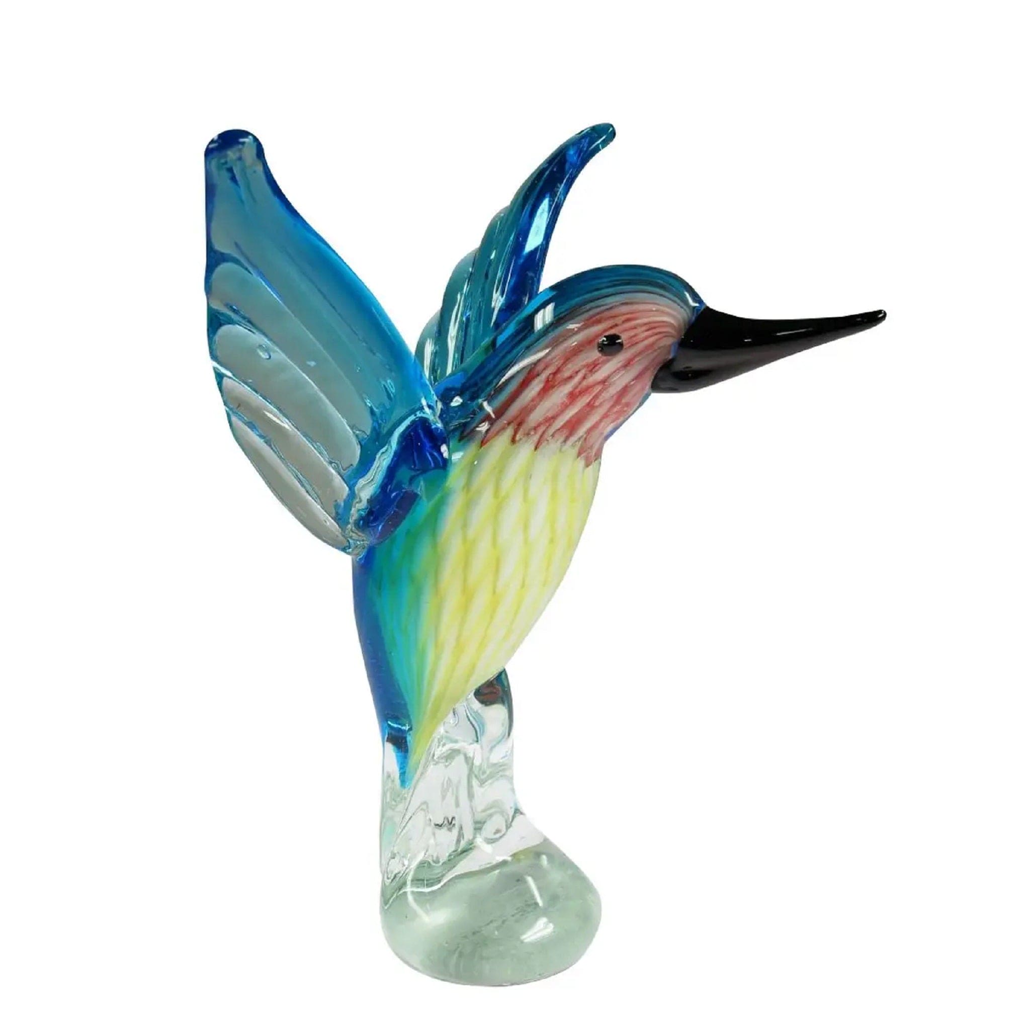 Humming Bird- hand blown glass - Clayfire Gallery Daylesford Art Gallery