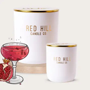 Red Hill Candle Co Large Soy Wax Candle - Clayfire Gallery by Dunbarlo Home Daylesford Art Gallery