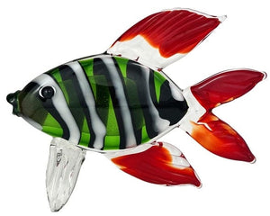 Stripe Fish - Glass