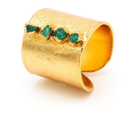 Four Emerald Ring - Clayfire Gallery