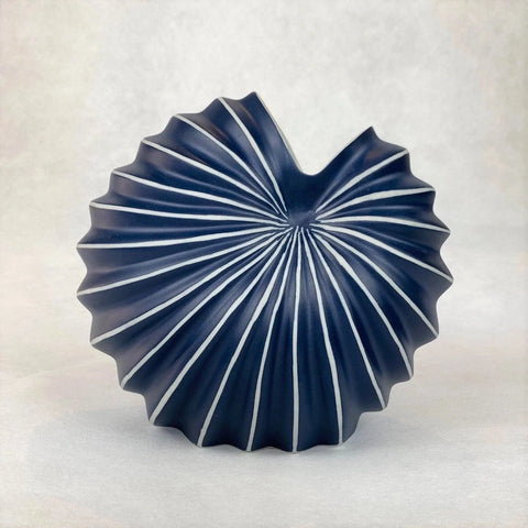 Spiral Vase - Blue - Clayfire Gallery