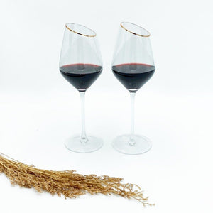 Stemmed Wine Glasses - Hand Blown - Clayfire Gallery